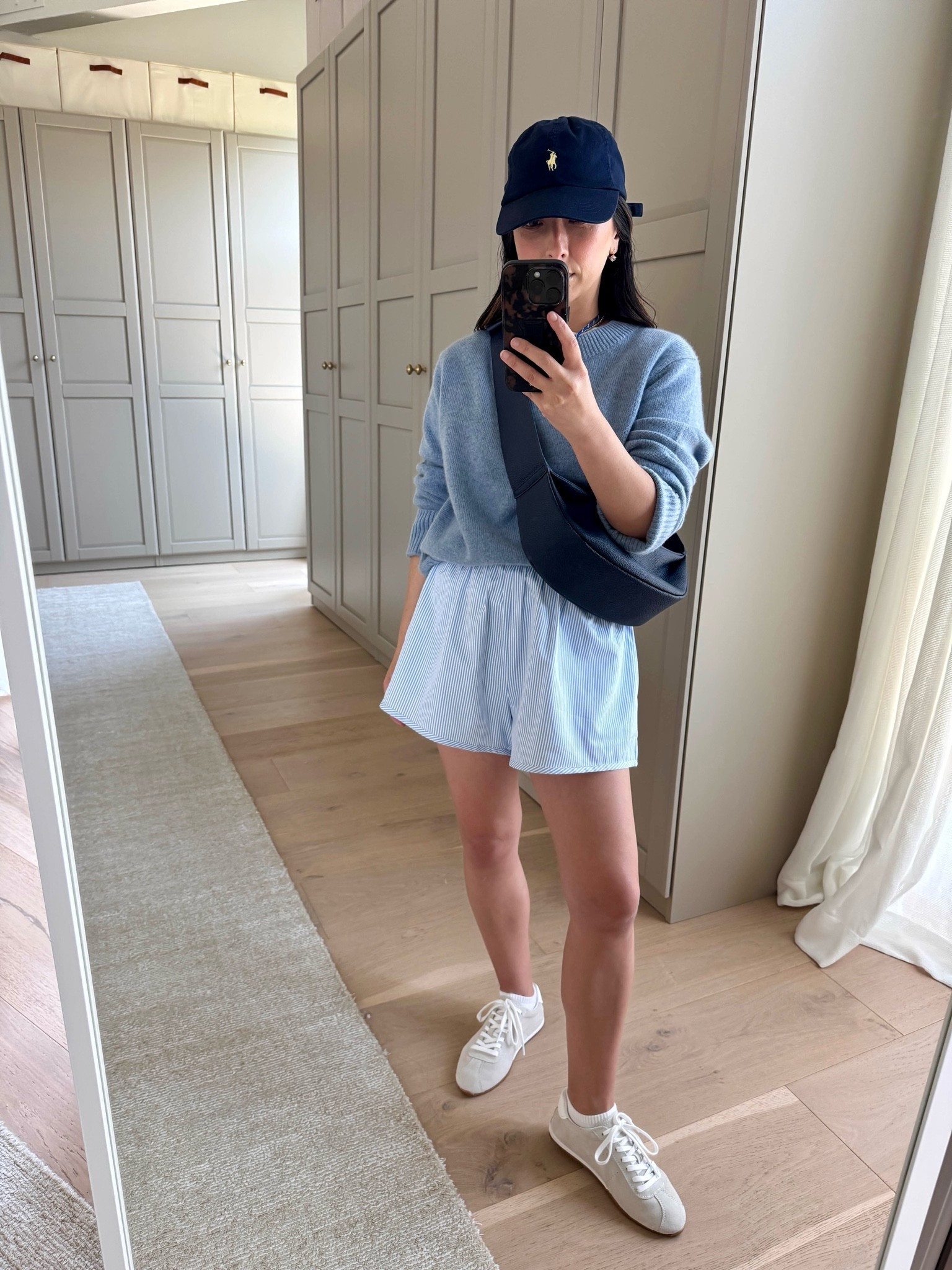The summer morning outfit formula that works everytime: shorts, sweater, sneakers, and a hat. 

Everlane box cut tee medium
Quince sweater xs
Recreational Habits shorts medium
Amazon socks
Dolce Vita sneakers 6 - run small
Amazing sling bag
Polo Ralph Lauren hat
Electric picks necklace
Electric picks earring s

summer outfits, petite style

#LTKootd #LTKmomlife #LTKPetite