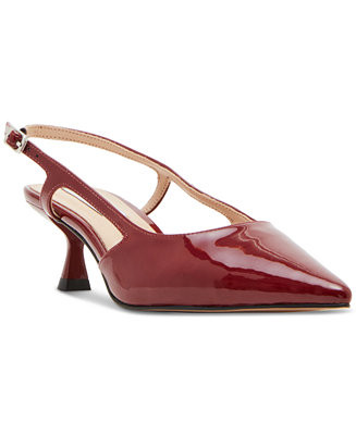Women's Legaci Kitten-Heel Slingback Pumps | Macy's