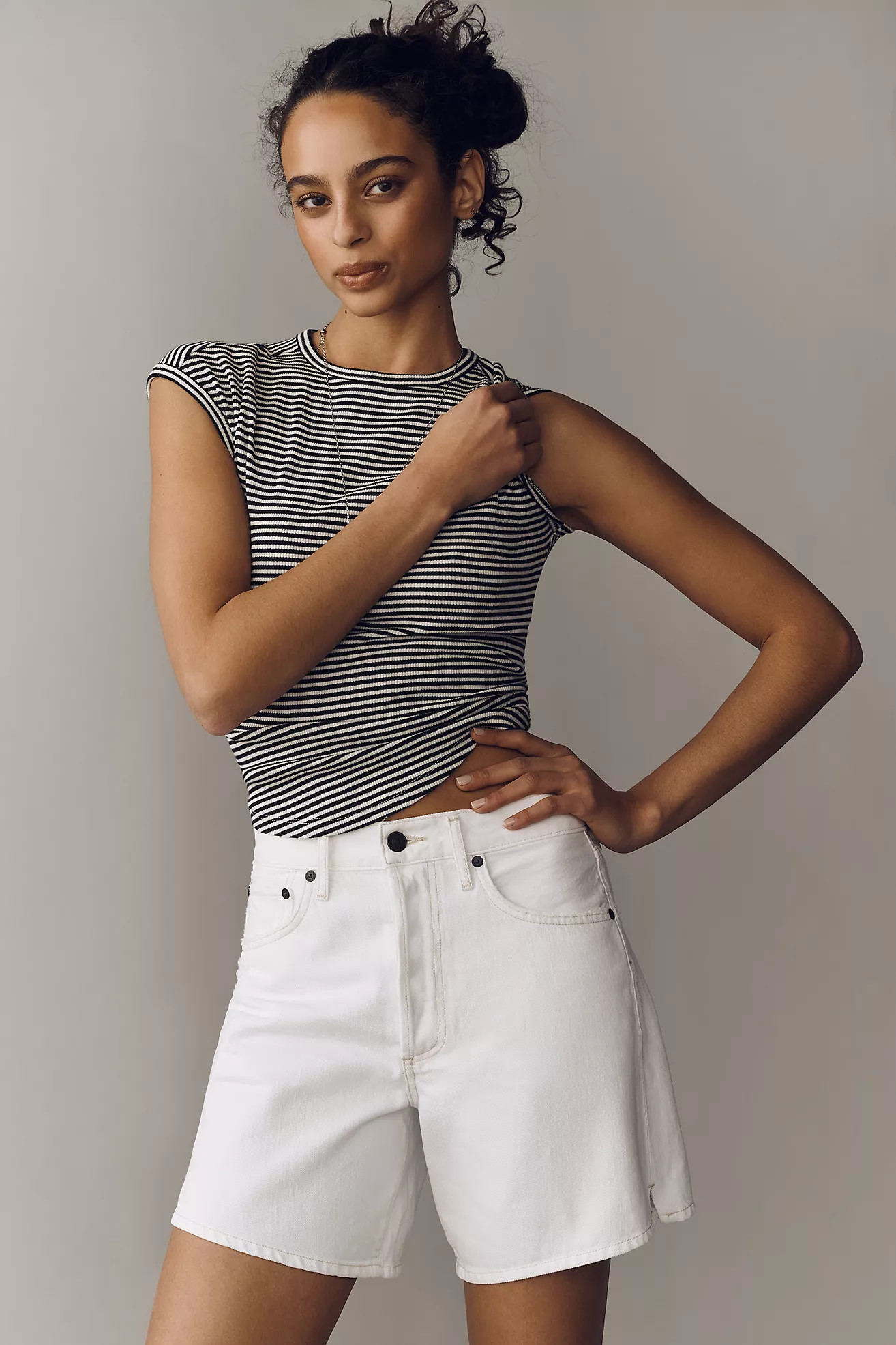 Citizens of Humanity Marlow Vintage Long Shorts | Anthropologie (US)