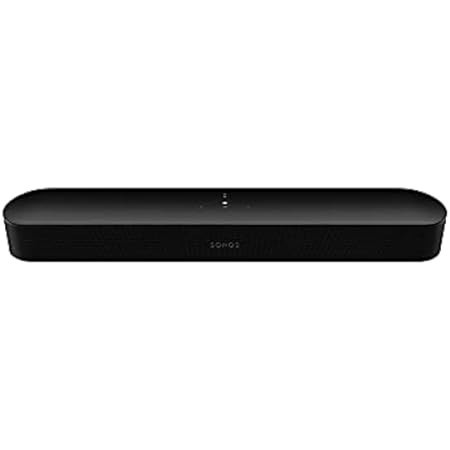All-new Sonos Beam , Compact Smart TV Soundbar with Amazon Alexa voice control built-in. Wireless home theater and streaming music in any room. (Black) (Renewed) | Amazon (US)
