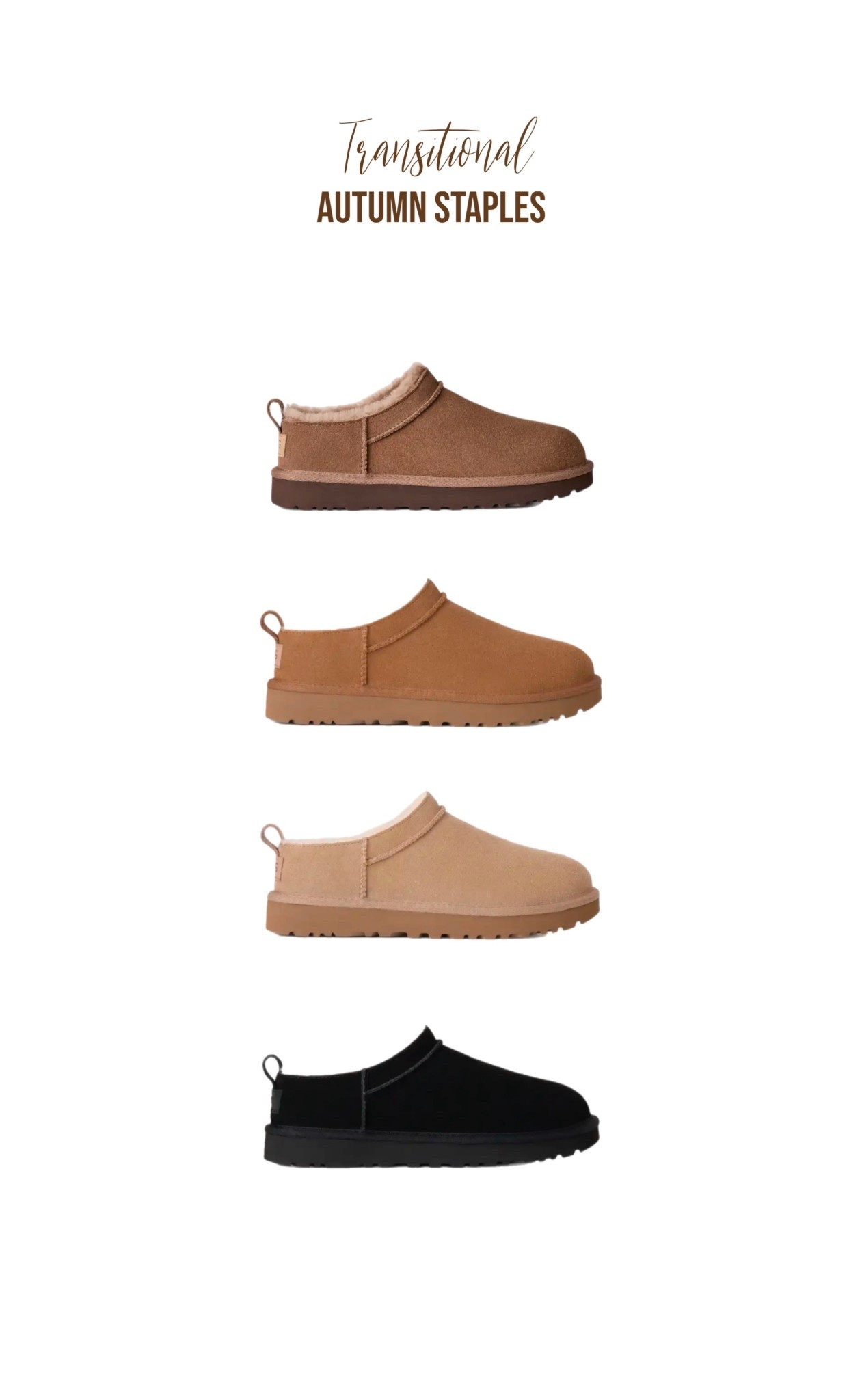 Autumn/Winter Must Have 🤌🏻

and yes I am ordering in August whilst stock lasts 🤭😂 the Ugg classic micro boots

Staple must have essential style autumn ugg footwear boots everyday casual style winter style 