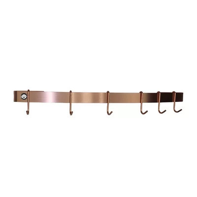Curved Utensil Bar Handcrafted Wall Mounted Pot Rack | Perigold