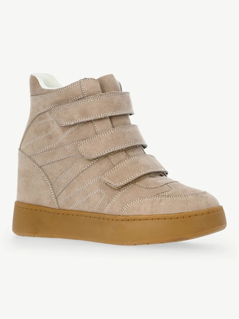 No Boundaries Women's Wedge Sneaker | Walmart (US)