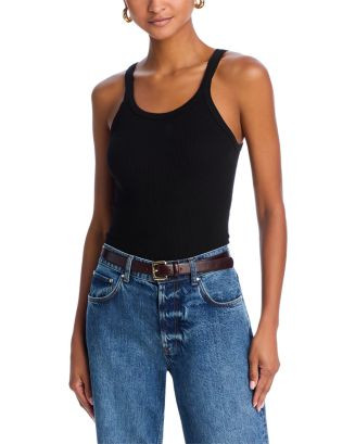 Ribbed Cotton Tank | Bloomingdale's (US)