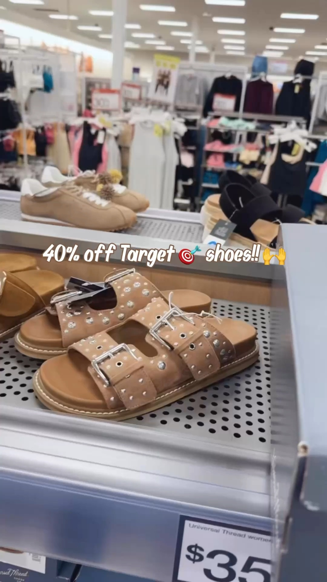 40% off Target 🎯 shoes! Today only! 🙌

#LTKSeasonal #LTKSaleAlert #LTKTravel