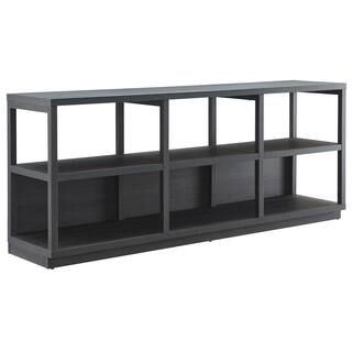 Thalia 68 in. Charcoal Gray TV Stand Fits TV's up to 75 in. | The Home Depot