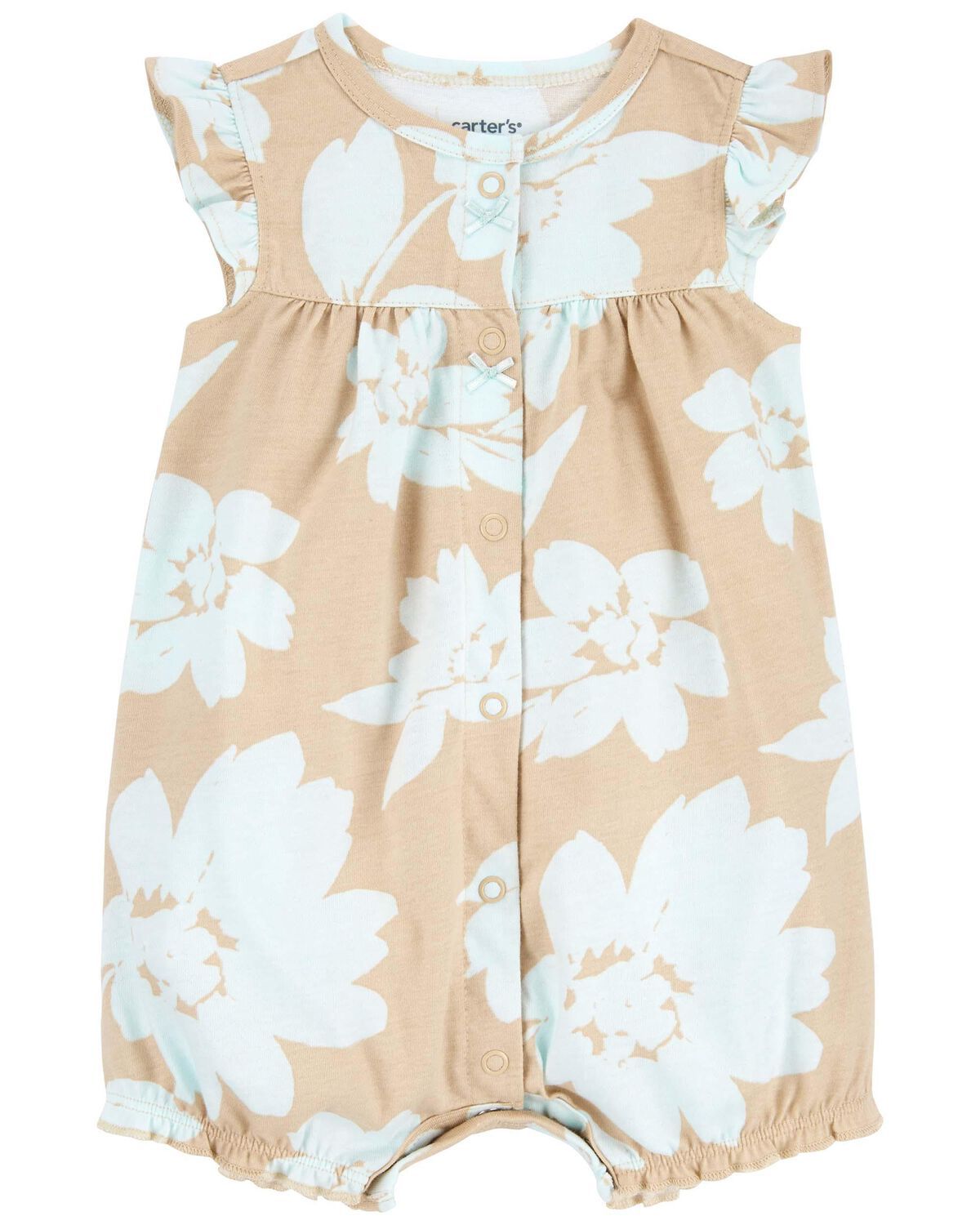 Baby Floral Snap-Up Romper | Carter's