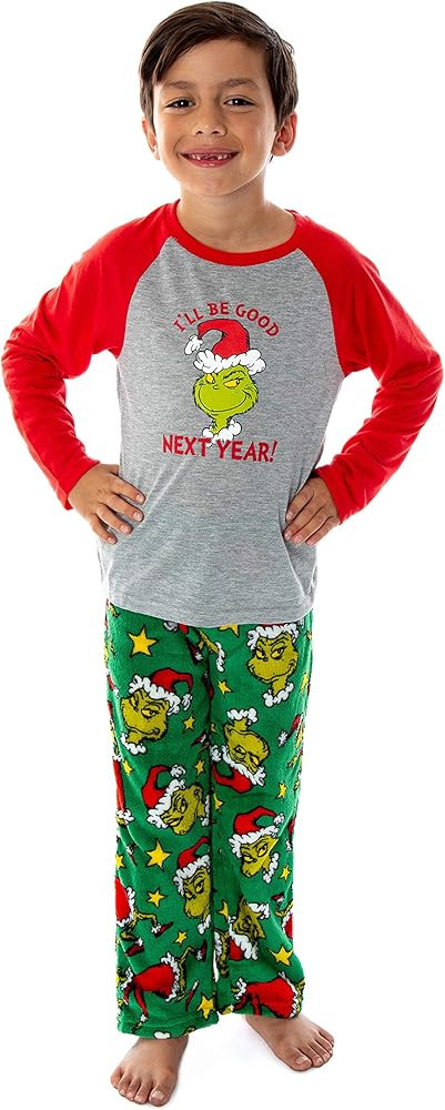 Dr. Seuss GRINCH Who Stole Christmas Matching Family Pajama Sets For Men, Women, Kids, Toddlers | Amazon (US)