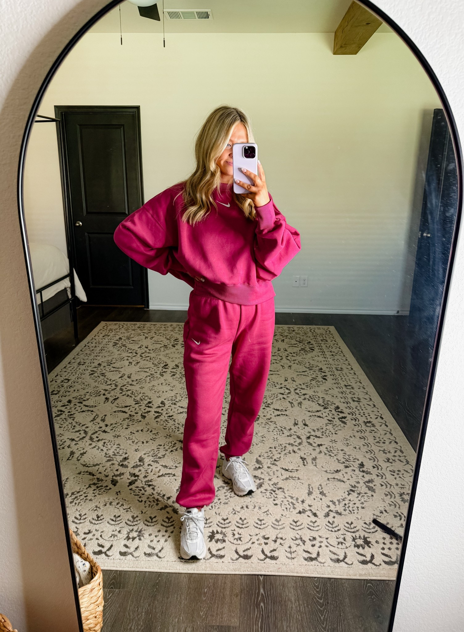 I grab this Nike set in a different color every year! Wearing a size M on top, S on bottom 🩷

#LTKFindsUnder100 #LTKActive #LTKStyleTip