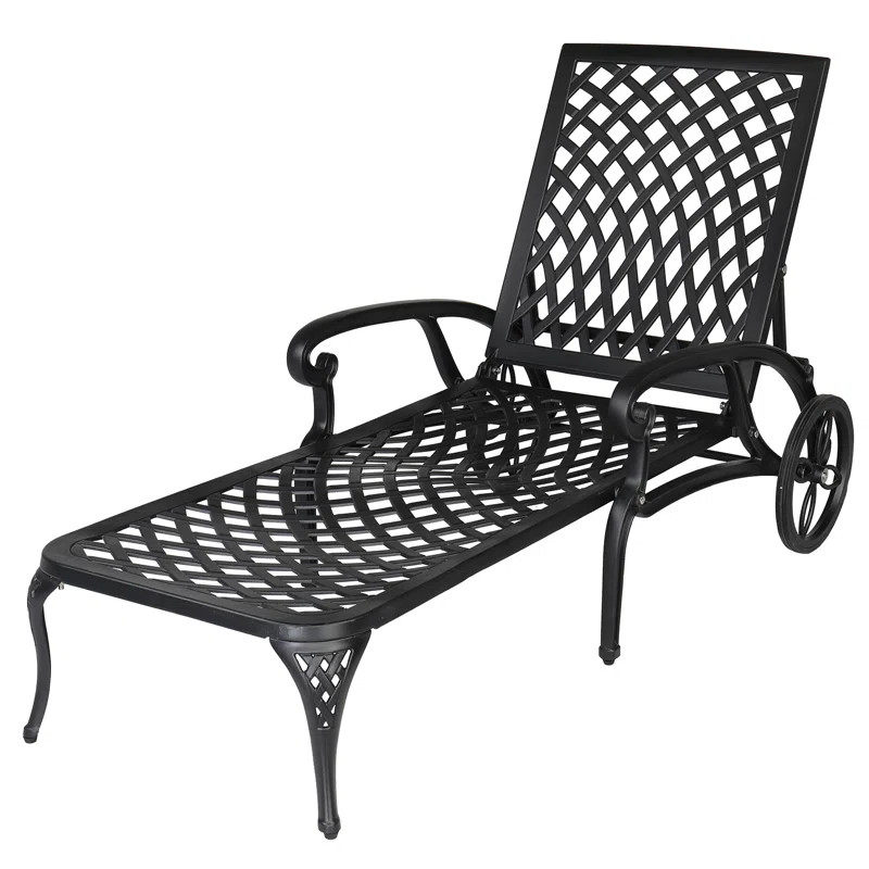 Bauder Outdoor Metal Chaise Lounge | Wayfair North America
