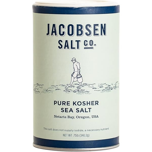 Jacobsen Salt Co. One Pound Pure Kosher Sea Salt | Amazon (US)