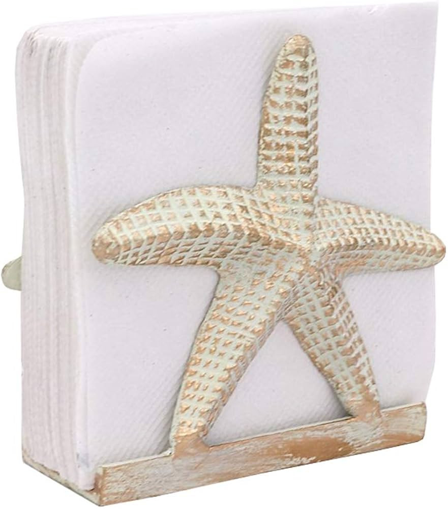 THDC Nautical Napkin Holder, Lunch, Dinner, Nautical Collection Napkin Holder, Made of Metal (Sta... | Amazon (US)