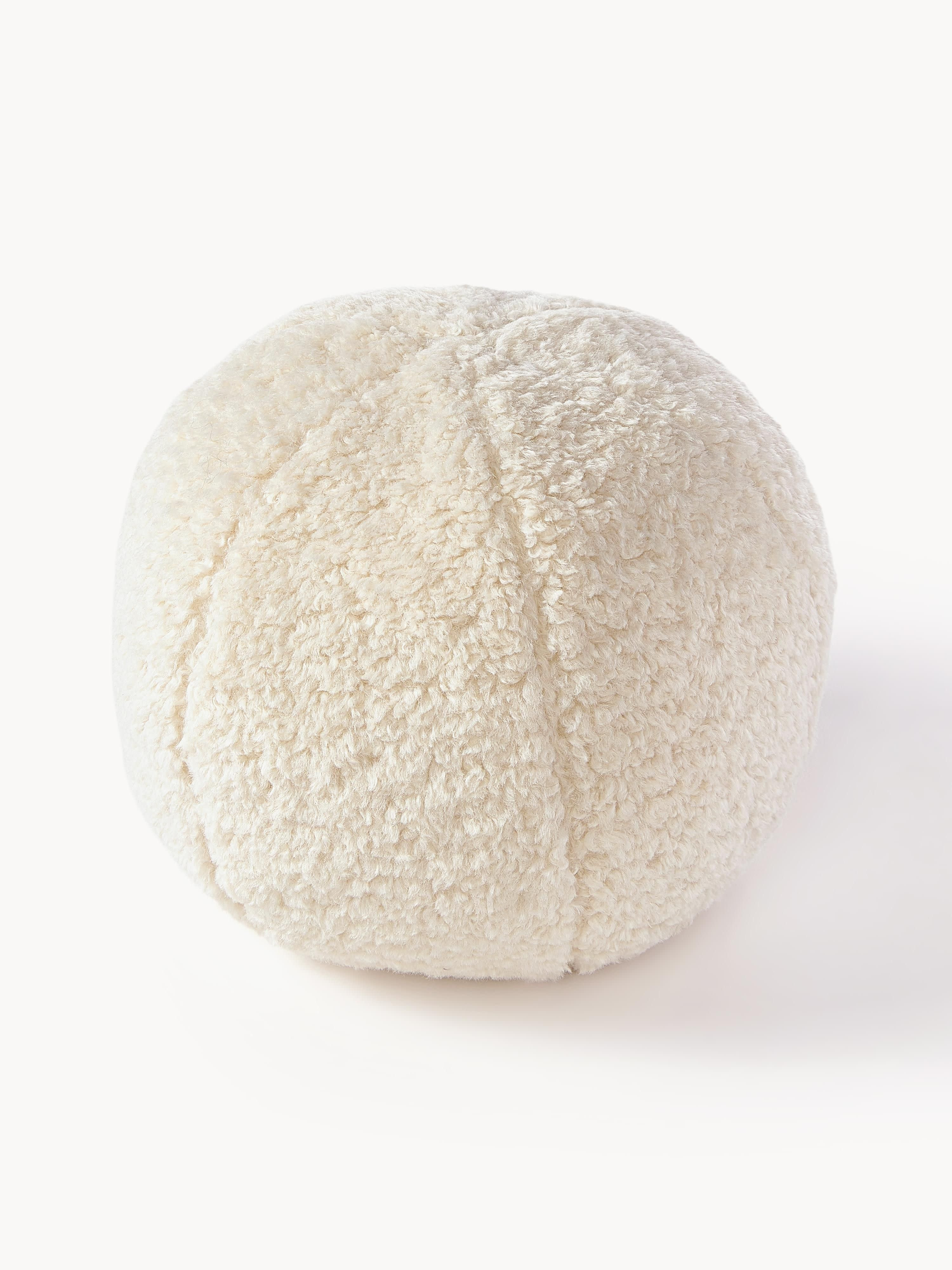 Rundes Teddy-Kissen Dotty | Westwing EU