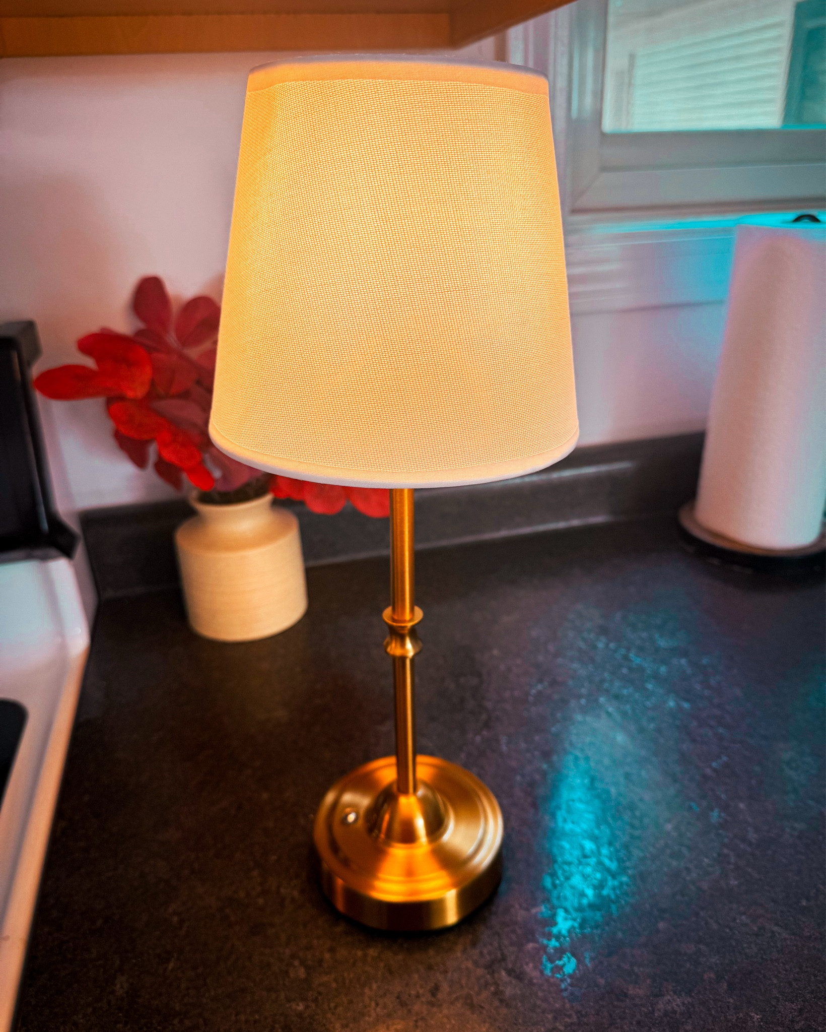 The most adorable, yet simple and elegant cordless table lamp! 

#LTKFindsUnder50 #LTKHome