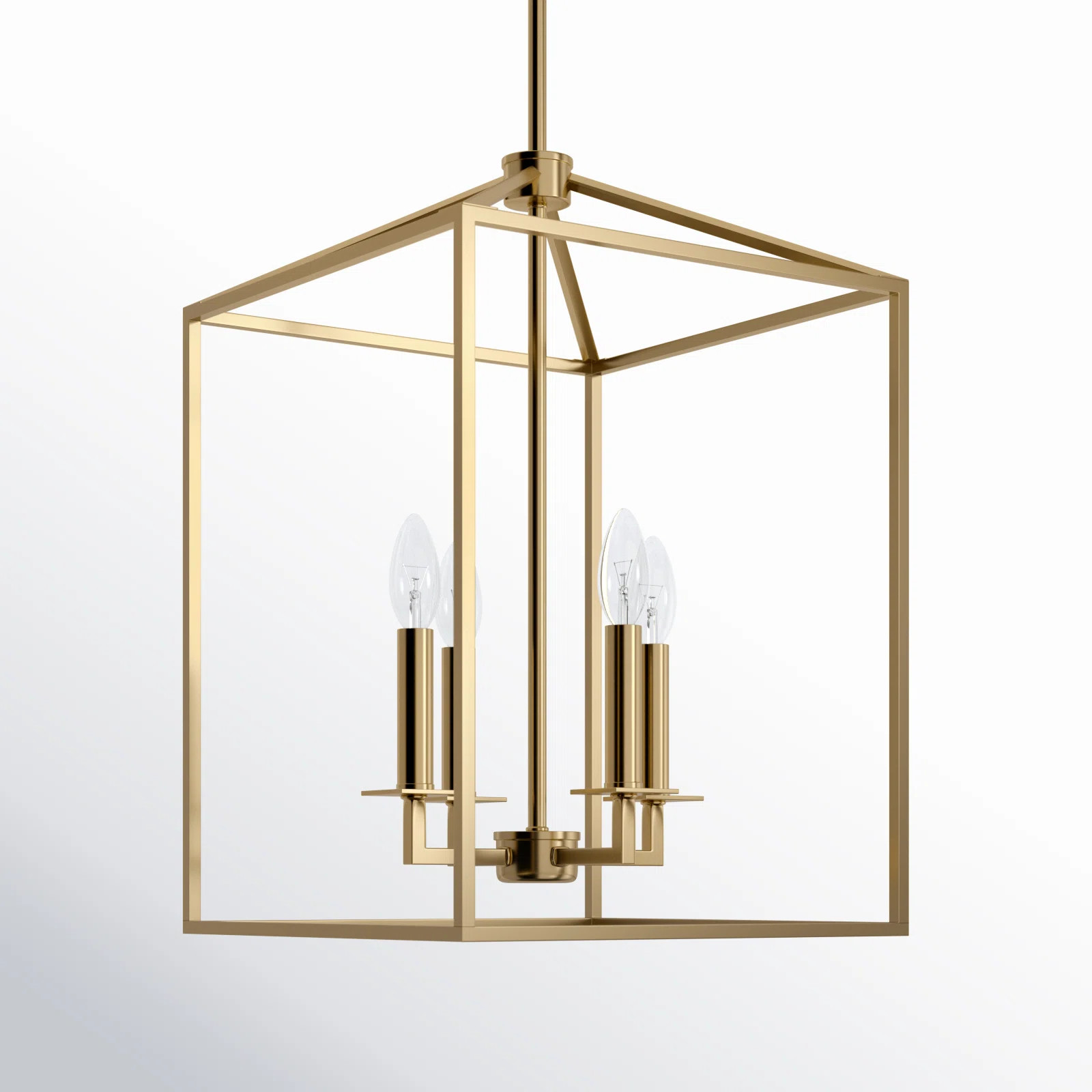 Joss & Main Ellis 4 - Light Lantern Rectangle Chandelier & Reviews | Joss & Main | Joss & Main