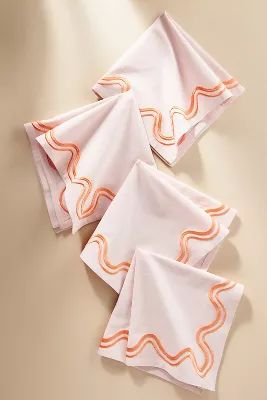 Madeline Napkins, Set of 4 | Anthropologie (US)