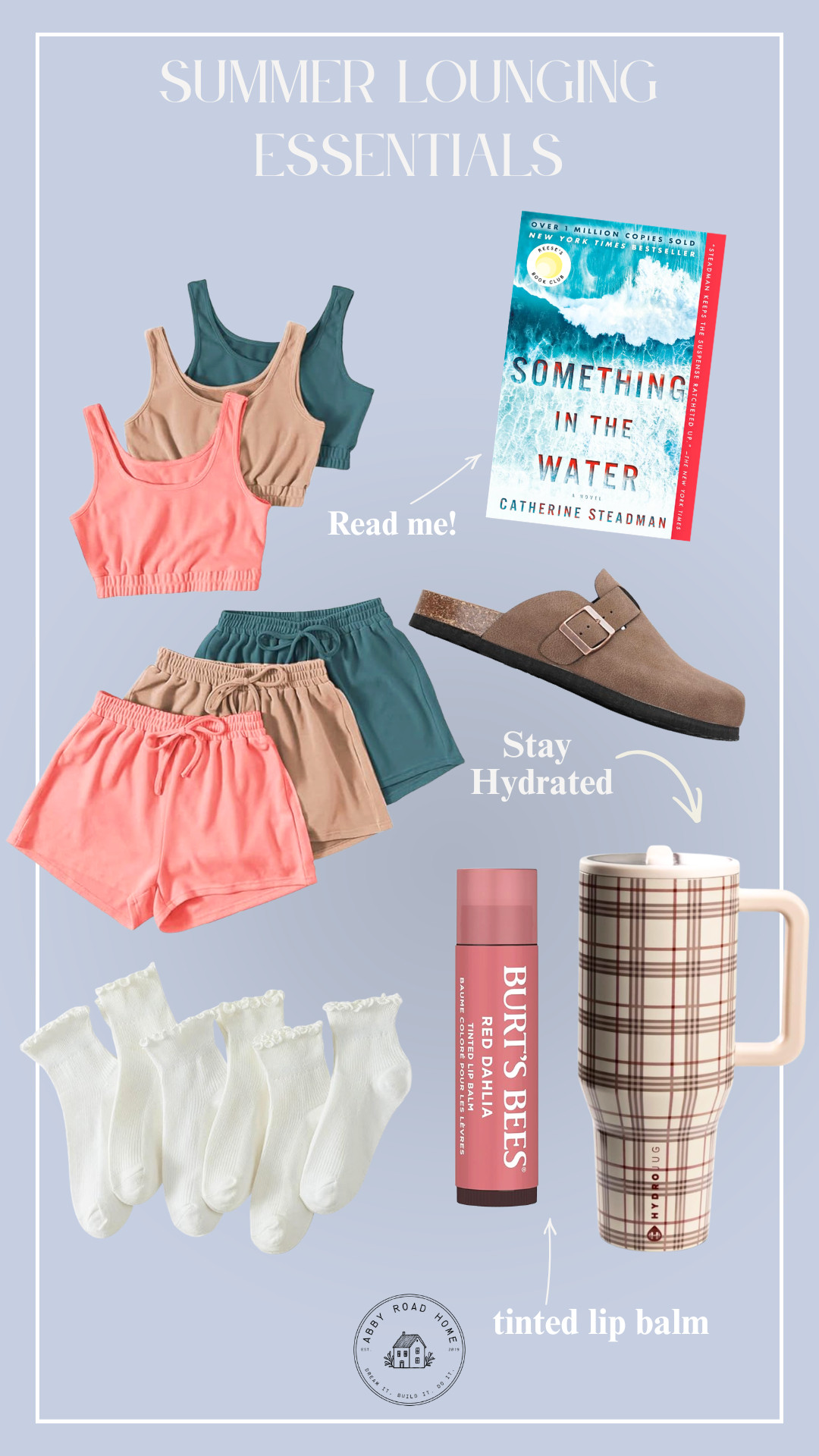 Slow summer mornings, comfy sets, a good book, and all the little things that make lounging at home feel extra cozy. These are the pieces I'm reaching for on repeat this season. 🌿☀️📚

Shop my summer lounging essentials through my storefront.

#LTKStyle #LTKHome #LTKFinds #SummerEssentials #CozyHome #LoungewearStyle #SummerAesthetic #BookLover #HomeComforts #EverydayLuxury #NeutralStyle #CasualChic #AmazonFinds #StayCozy #SummerFavorites 

 