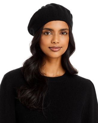 Ribbed Cashmere Beret - 100% Exclusive | Bloomingdale's (US)