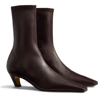 Khaite Arizona Sock Bootie in 200 Black at Nordstrom, Size 6.5Us | Nordstrom