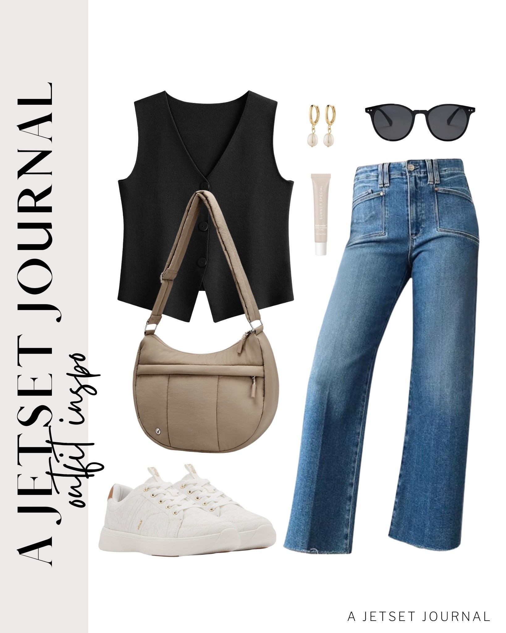Searching for casual outfit inspo? Start with a cute vest top, wide-leg jeans, neutral sneakers, and a cute handbag!
shoe inspo, lipstick recommendation, everyday look, outfit idea, viral style, casual outfit idea, summer fashion, comfy sneakers, matching style, trendy look, capsule wardrobe, amazon finds, affordable style, comfy outfit

#LTKStyleTip #LTKU #LTKSeasonal