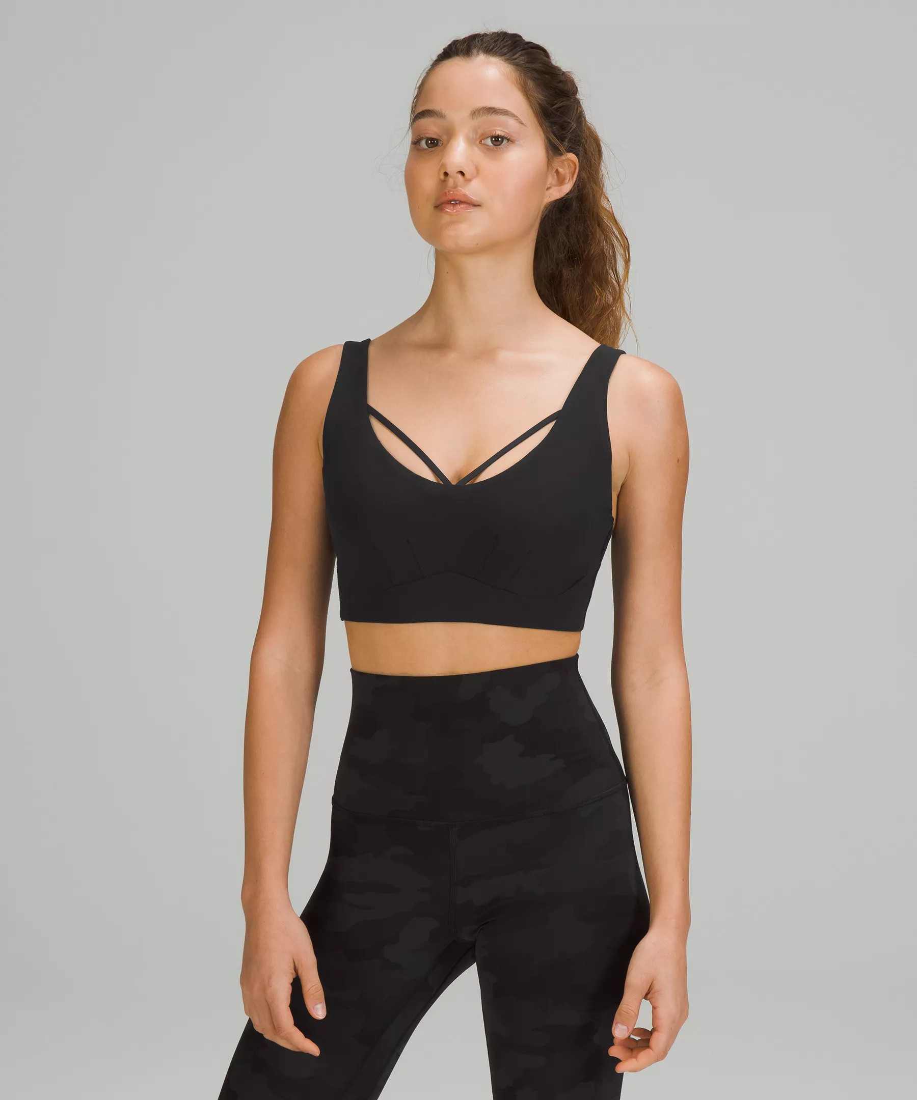 Strappy Nulu Yoga Bra Light Support, C/D Cup | Lululemon (US)
