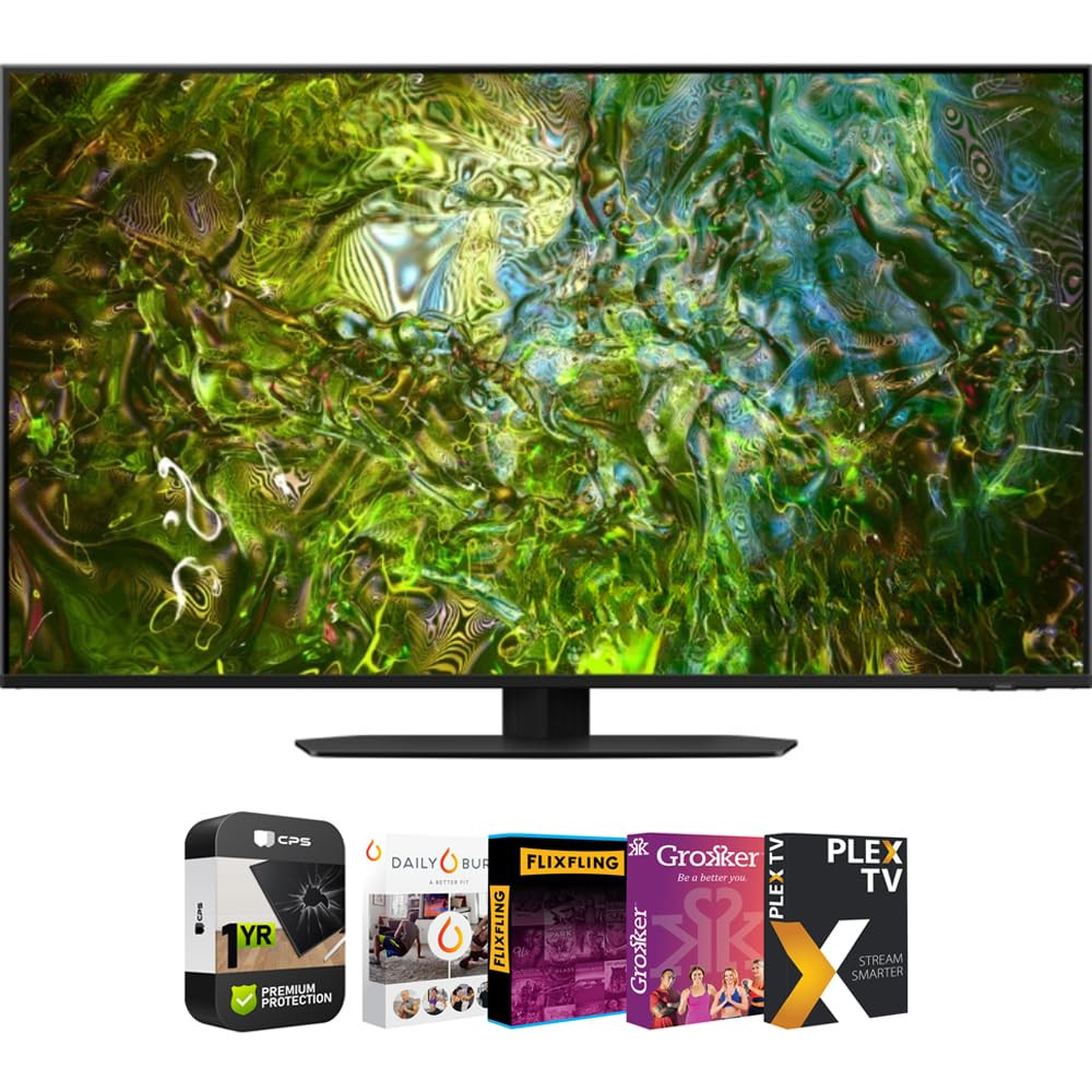 Samsung QN65QN90DA 65 Inch Neo QLED 4K Smart TV (2024) Bundle with 1 YR CPS Enhanced Protection P... | Amazon (US)