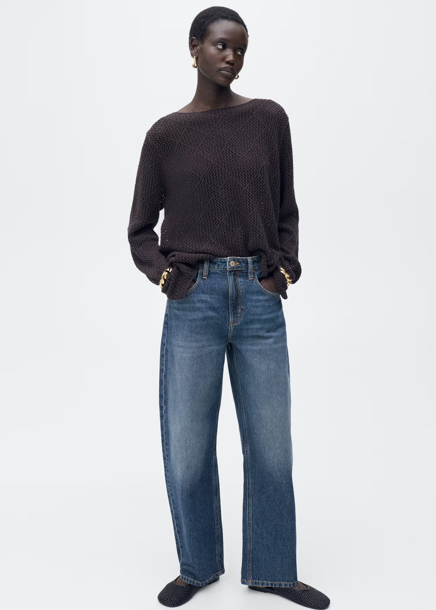 High-rise balloon jeans - Women | MANGO USA | Mango (US/MX/AU)