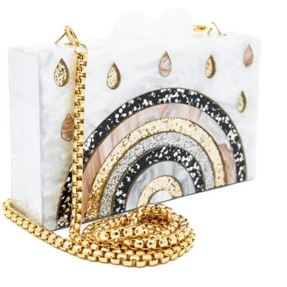 ELIZABETH SUTTON | ACRYLIC CLUTCH PURSE | Poshmark