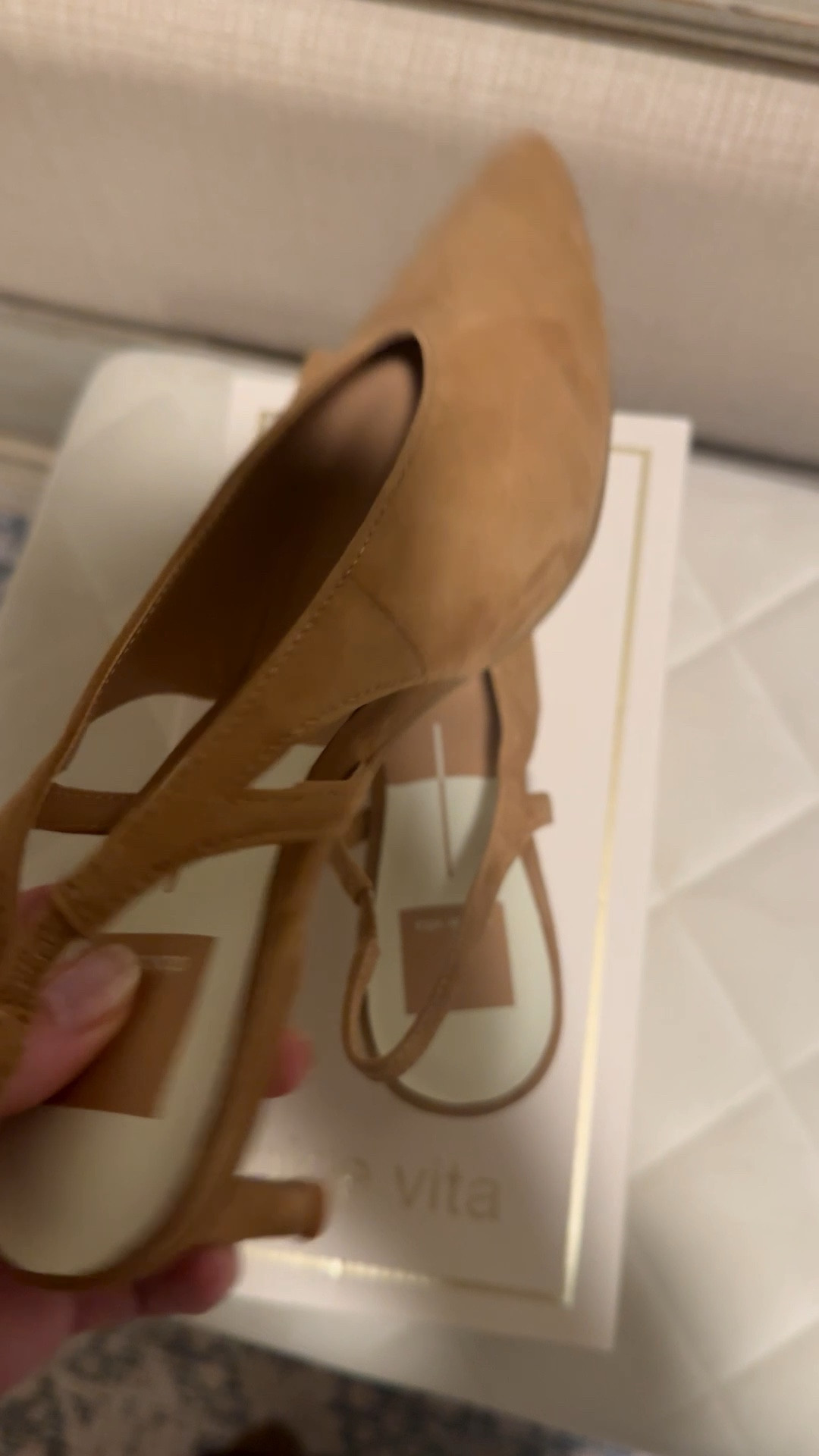 Found these cute kitten heel sling socks from dolce vita at Nordstrom rack for only $50, originally $148!! Perfect neutral heel for spring and fall! 

#LTKWorkwear #LTKOver40 #LTKdayinmylife