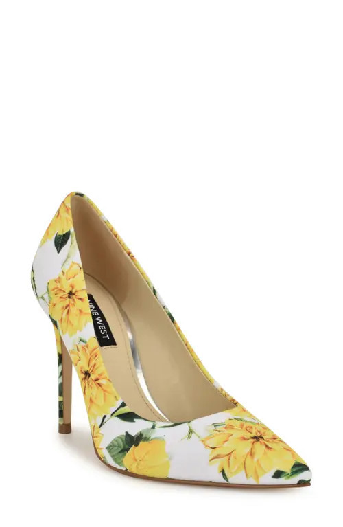 Nine West Fresh Pointed Toe Pump in Yellow at Nordstrom, Size 7.5 | Nordstrom