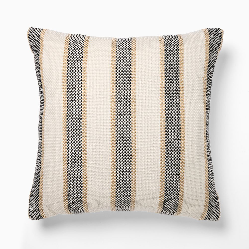Outdoor Cabana Stripe Pillow | West Elm (US)