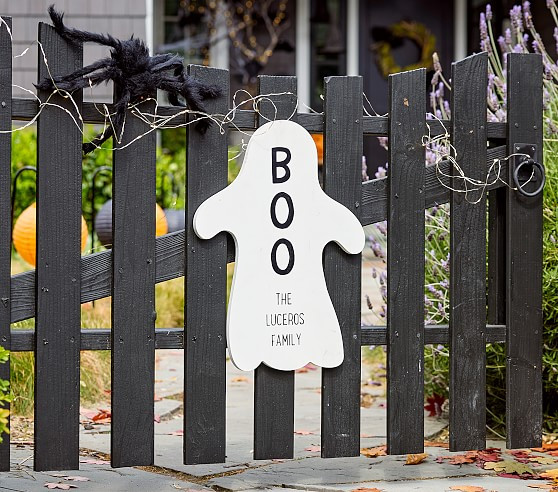 Personalized Ghost Wall Plaque | Pottery Barn Kids