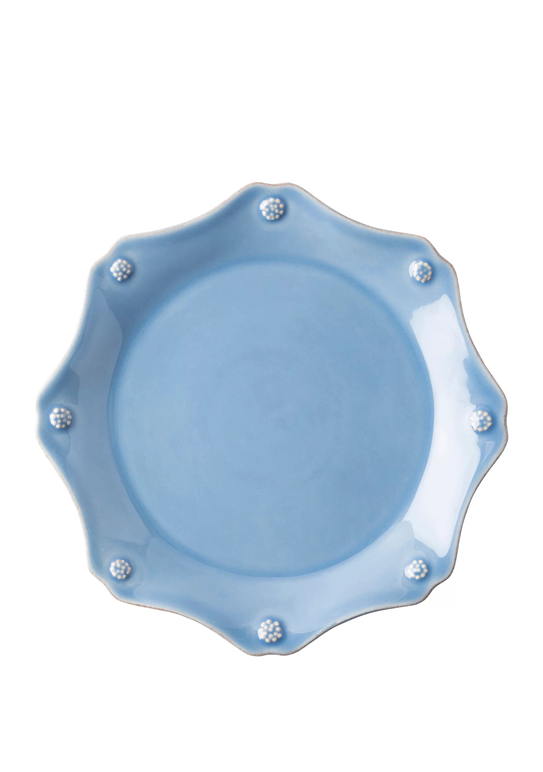 Berry and Thread Chambray Scalloped Dessert/Salad Plate | Belk