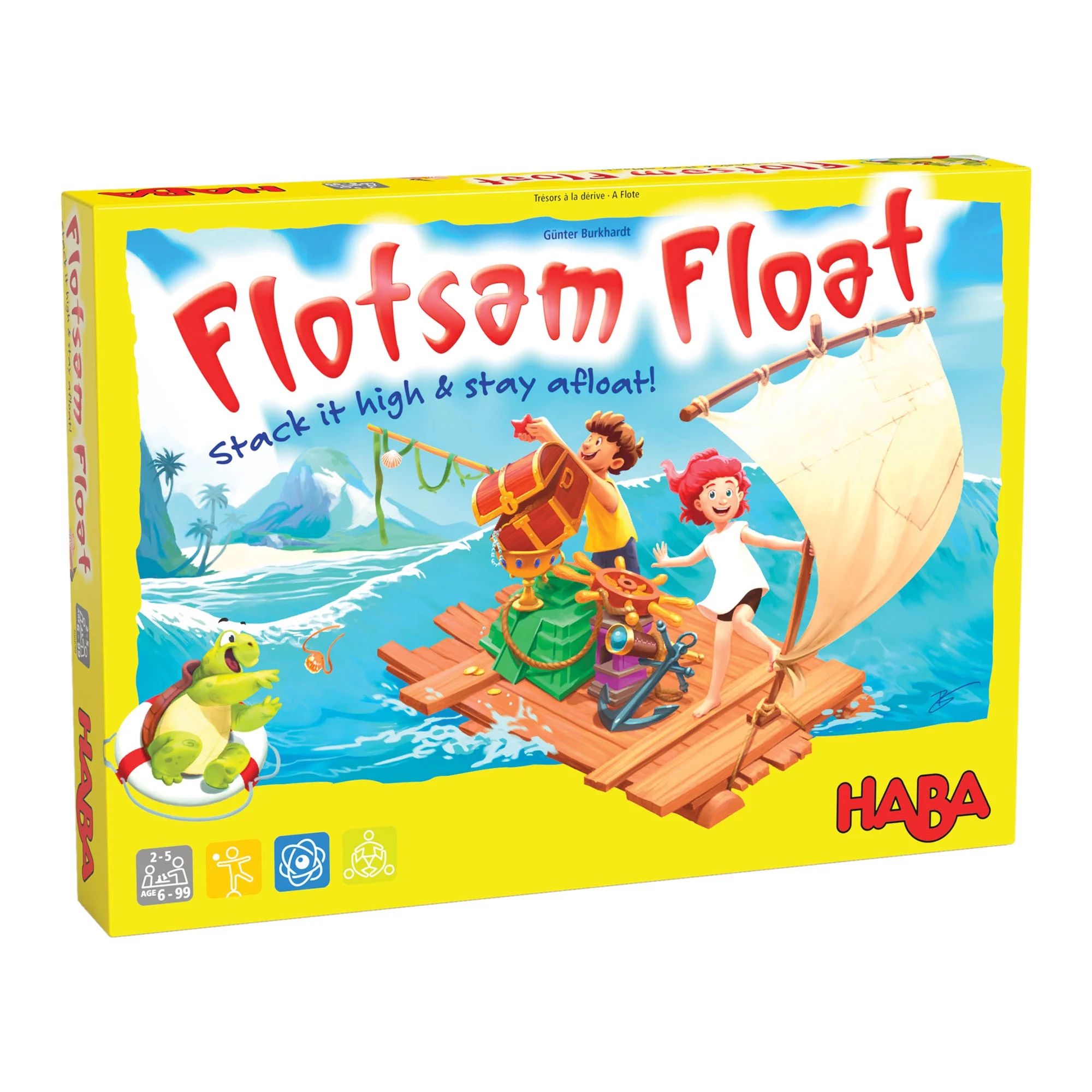 HABA Flotsam Float - Island Hopping, Wreckage Piling Stacking and Balancing Game | Walmart (US)