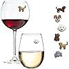 Simply Charmed Magnetic Dog Wine Charms or Glass Markers for Stemless Glasses - Great Birthday or... | Amazon (US)