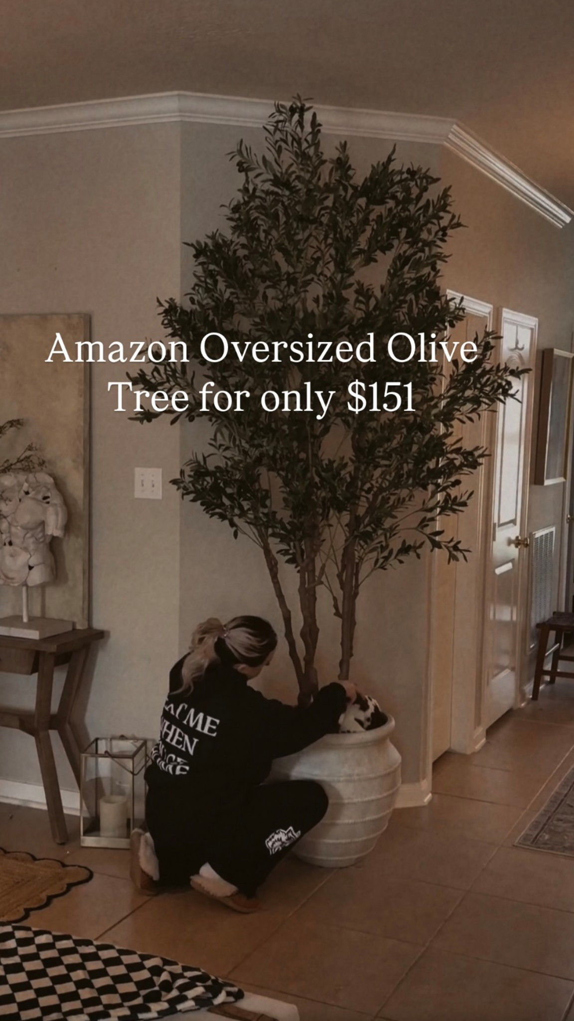 Oversized 8 foot 1 inch Amazon Olive Tree on sale for only $151!! #amazon #amazonsale #home #homedecor #olivetree 

#LTKWatchNow #LTKHome #LTKSaleAlert