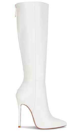 Miliano Faux Leather Boot in Nieve | Revolve Clothing (Global)