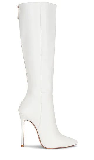Miliano Vegan Leather Boot in Nieve | Revolve Clothing (Global)