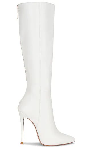 Miliano Faux Leather Boot in Nieve | Revolve Clothing (Global)