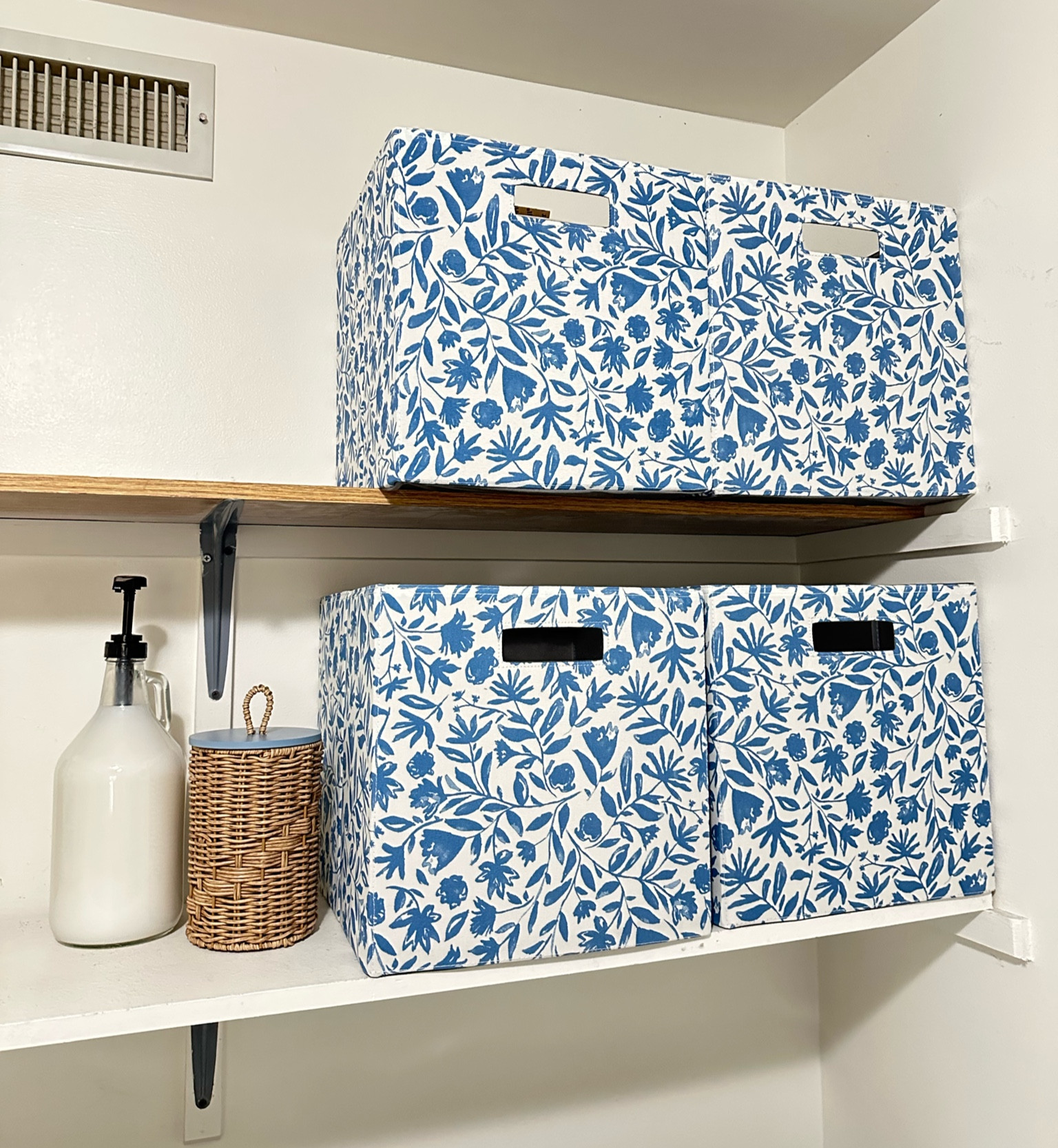 Grandmillennial storage bins
Target $10

#LTKfindsunder50 #LTKhome #LTKsalealert