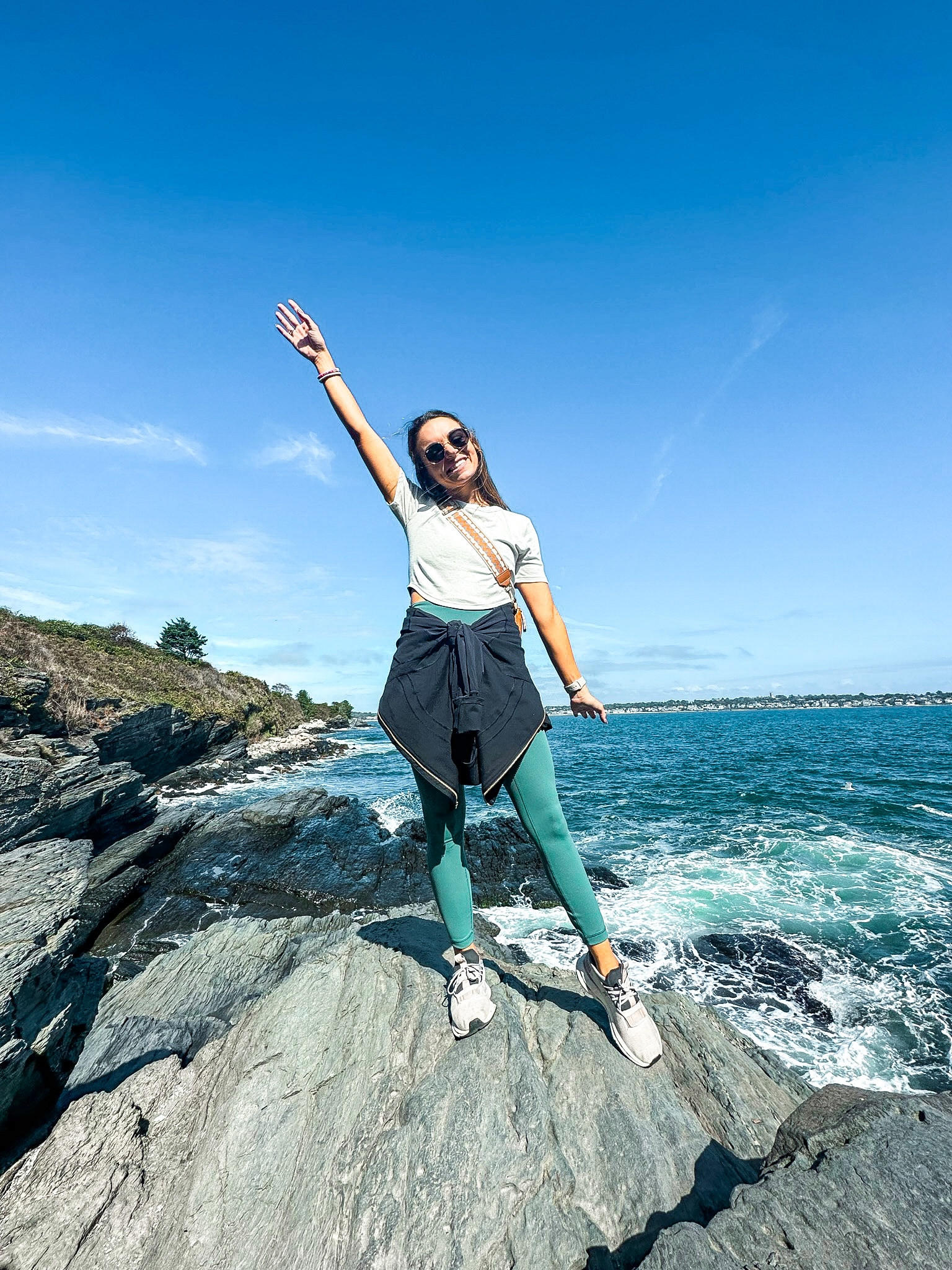 Lululemon head to toe for the Newport cliff walk 

#LTKtravel #LTKfitness