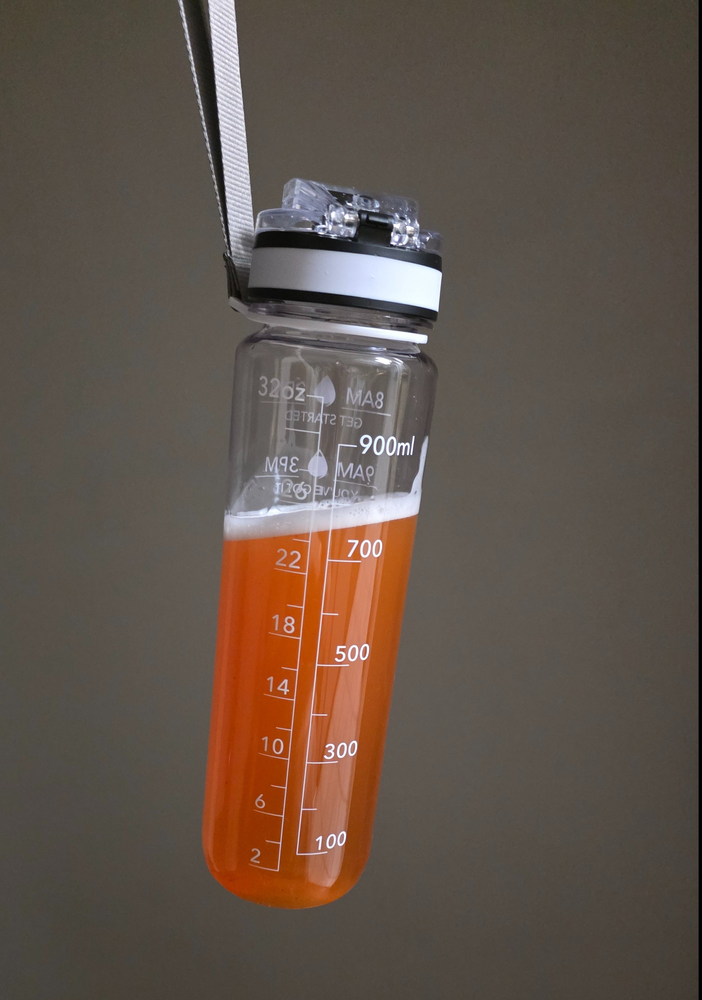 Clear water bottle 

#LTKfitnessgoals #LTKmorningroutine