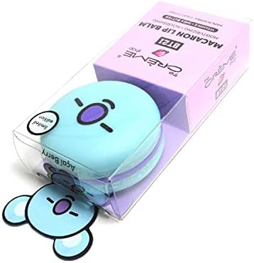 The Creme Shop 1 KOYA Macaron Lip Balm - Açaí Berry BT21 Vitamin E Shea Butter, Made in Korea B... | Amazon (US)