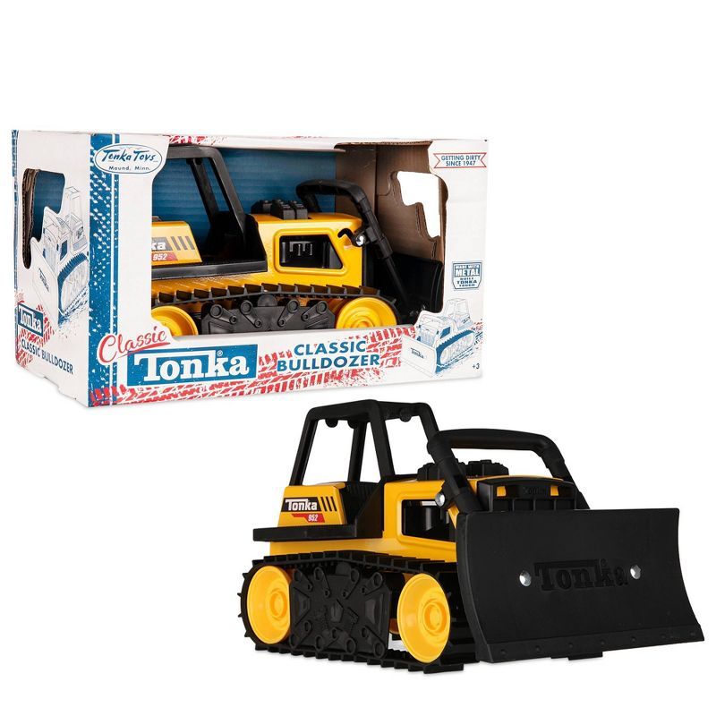 Tonka Retro Steel Classics Bull Dozer Toy Vehicle | Target