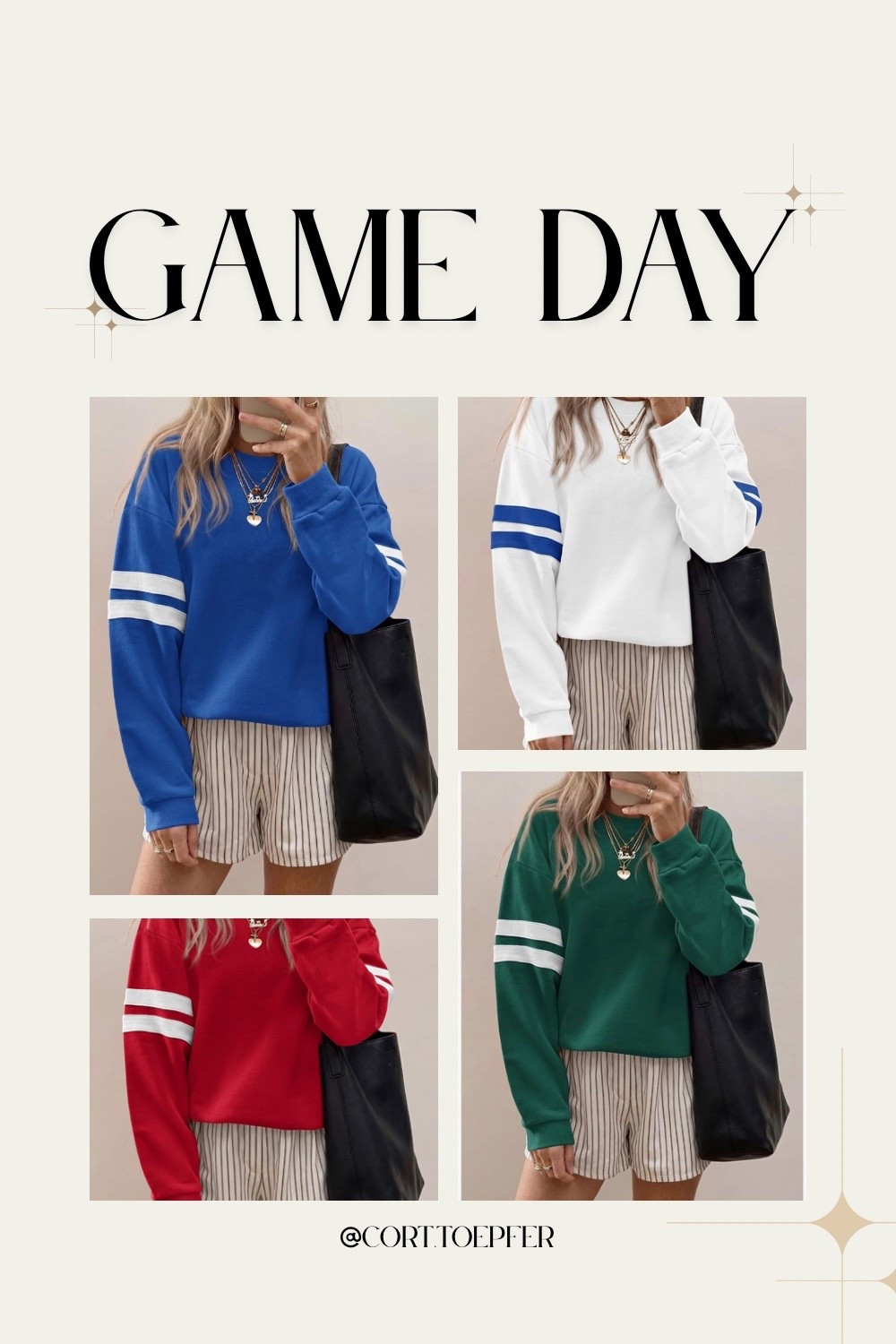 Game day sweatshirt = comfy

#LTKSeasonal #LTKSaleAlert #LTKootd