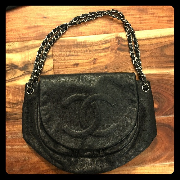 Chanel Half Moon Flap Bag | Poshmark