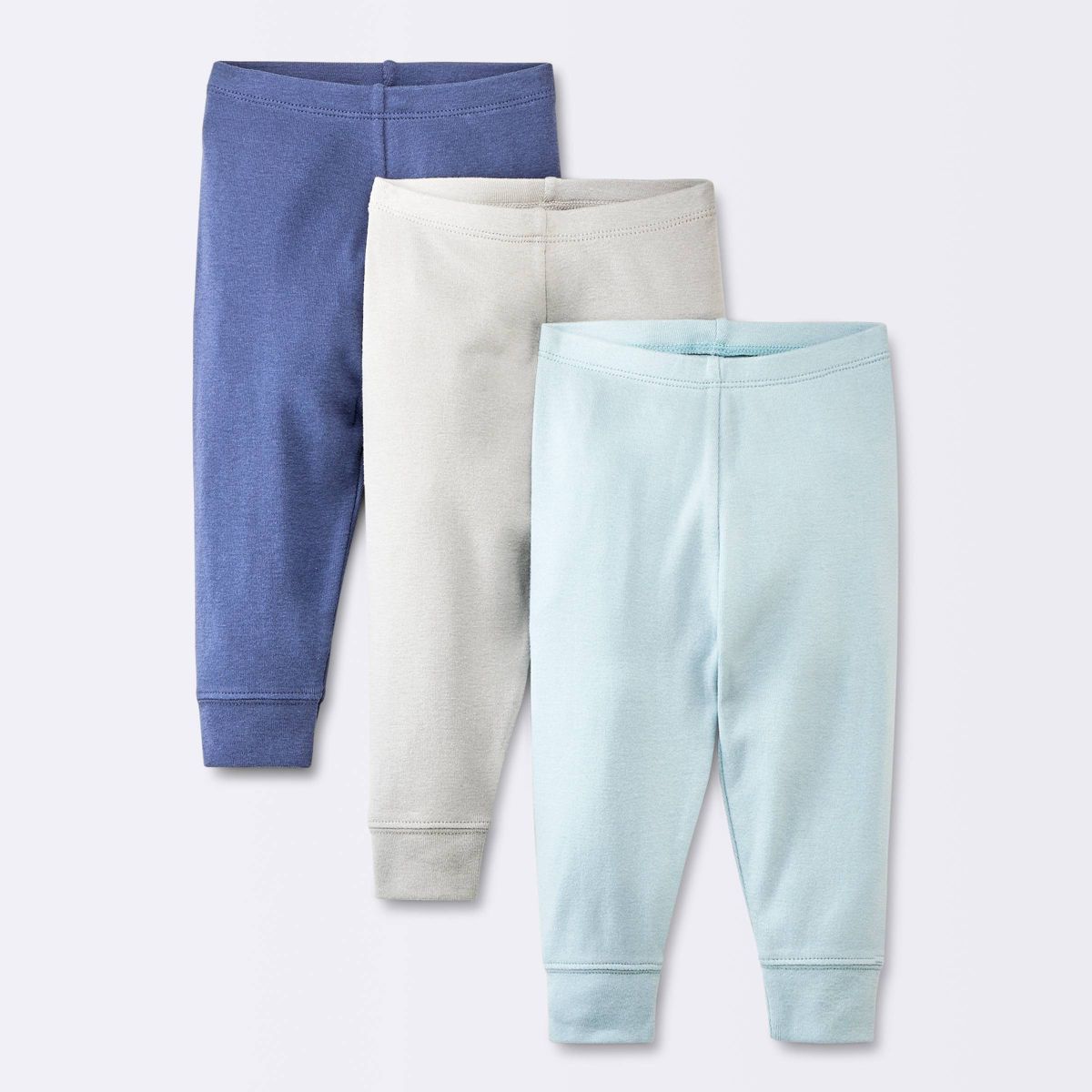 Baby Boys' 3pk Cotton Pants - Cloud Island™ Blue | Target