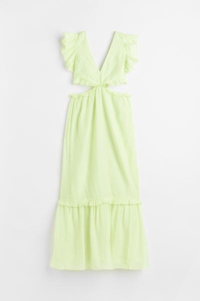 V-neck Cut-out Maxi Dress | H&M (US + CA)