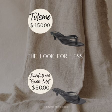 The Look for Less! 
.
#toteme #nordstrom

#LTKShoeCrush #LTKFindsUnder50 #LTKStyleTip