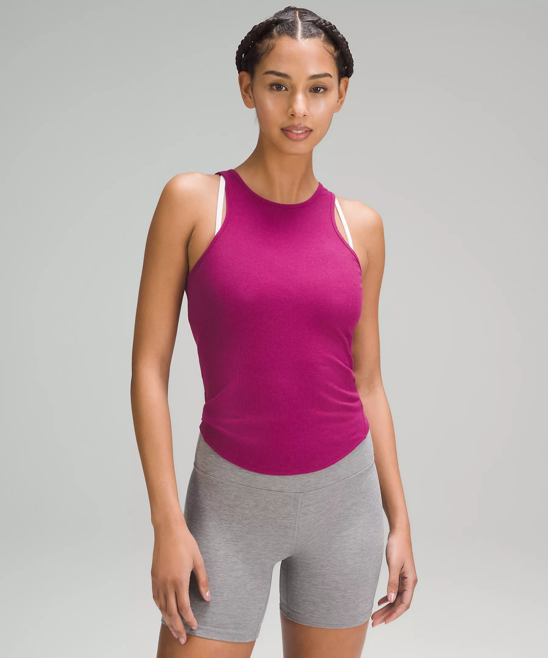 Modal Silk Twist-Back Yoga Tank Top | Women's Sleeveless & Tank Tops | lululemon | Lululemon (US)